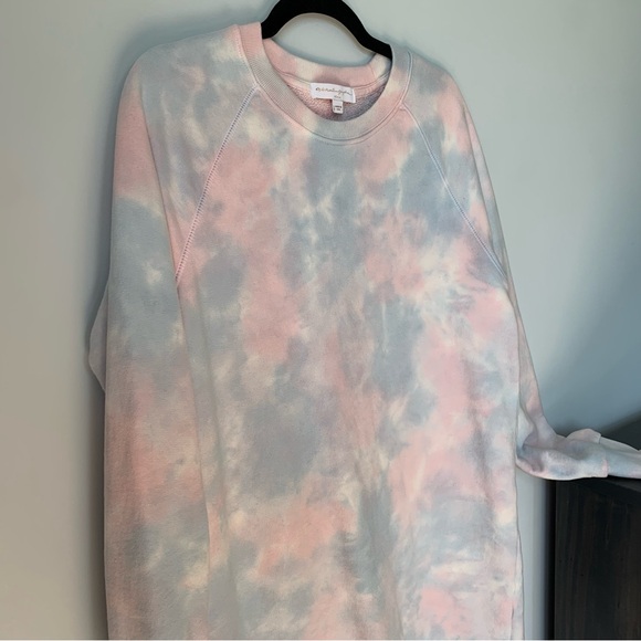 SIZE M SPIRITUAL GANGSTER TIE DYE OLIVIA SWEATSHIRT DRESS - Picture 4 of 15